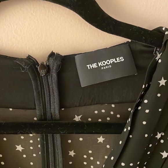 Kooples Shooting Star Print Dress Size 1 (small) - Picture 3 of 10